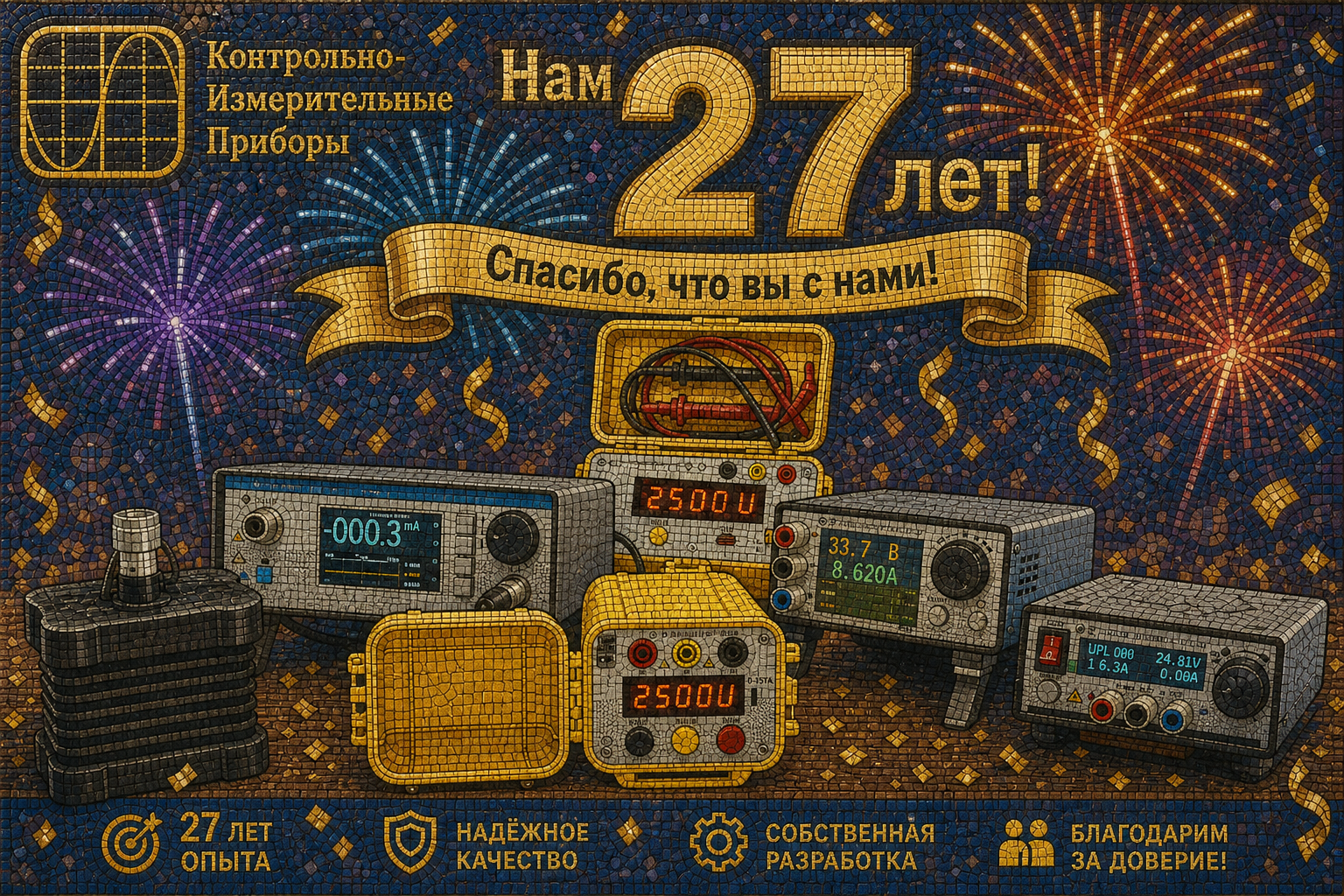 Нам исполнилось 27 лет!